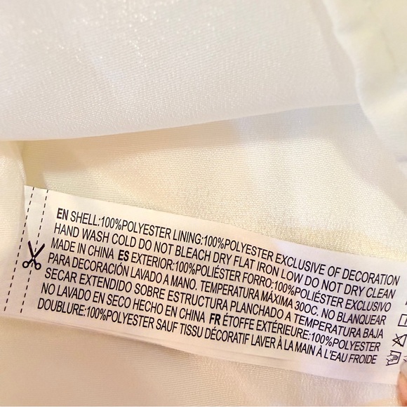 New with Tags! Forever 21 White Dress with Silver Accents - Picture 8 of 16